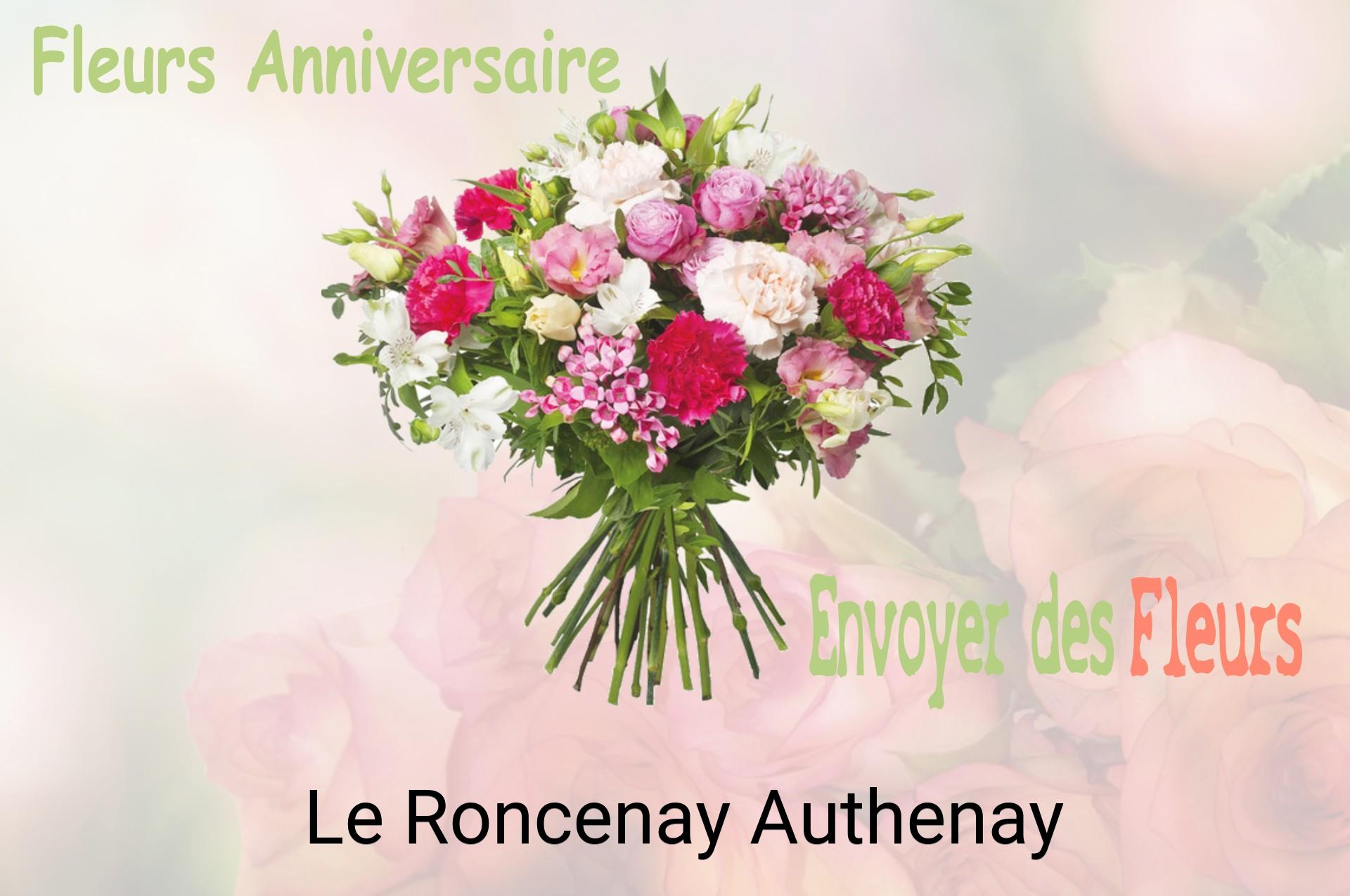 Bouquet de fleurs d’anniversaire livré à Le Roncenay-Authenay